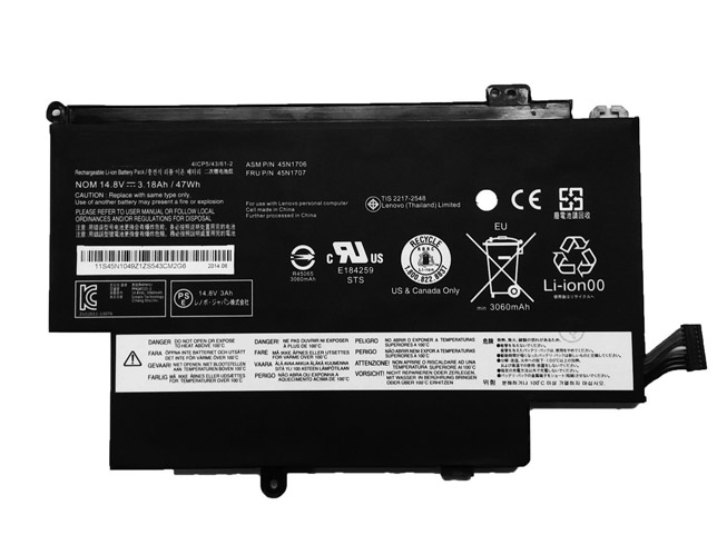 Lenovo 45N1704 laptop batterien